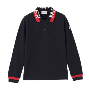 [あす着] モンクレール MONCLER 長袖ポロシャツ レディース