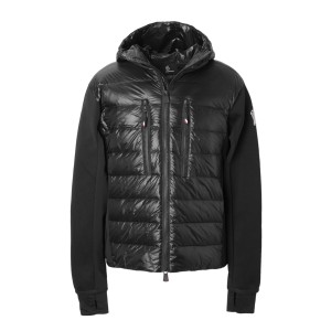 [あす着] モンクレール グルノーブル MONCLER GRENOBLE ダウン切り替え ニットブルゾン メンズ