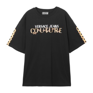 [あす着] ヴェルサーチェ VERSACE JEANS COUTURE クルーネックTシャツ メンズ