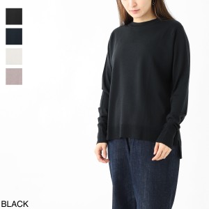 [あす着] ジョンスメドレー JOHN SMEDLEY クルーネックニット レディース NAYA 30ゲージ RELAX FIT