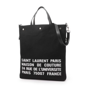 [あす着] サンローラン SAINT LAURENT 折りたたみ式 トートバッグ メンズ UNIVERSITE NS FOLDABLE TOTE BAG