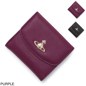 [あす着] ヴィヴィアンウエストウッド Vivienne Westwood 2つ折り財布 小銭入れ付き メンズ レディース SAFFIANO SMALL WALLET