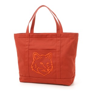 [あす着] メゾンキツネMAISONKITSUNEトートバッグメンズレディースBOLDFOXHEADCLASSICTOTEBAG