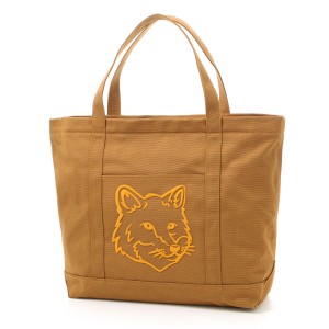 [あす着] メゾンキツネ MAISON KITSUNE トートバッグ メンズ レディース BOLD FOX HEAD CLASSIC TOTE BAG