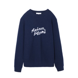 [あす着] メゾンキツネ MAISON KITSUNE クルーネックニット メンズ