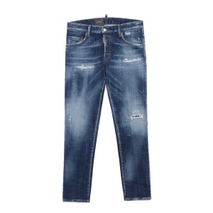 [あす着] ディースクエアード DSQUARED2 ボタンフライジーンズ メンズ SKATER JEANS