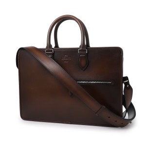 [あす着] ベルルッティ BERLUTI ブリーフケース ビジネスバッグ メンズ UN JOUR LEATHER BRIEFCASE