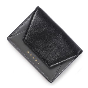 [あす着] マルニ MARNI 3つ折り財布 小銭入れ付き コンパクトウォレット レディース TRIFOLD WALLET