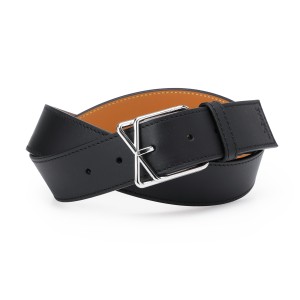 [あす着] ロエベ LOEWE ベルト メンズ LAYERED CROSS BUCKLE BELT 3.5