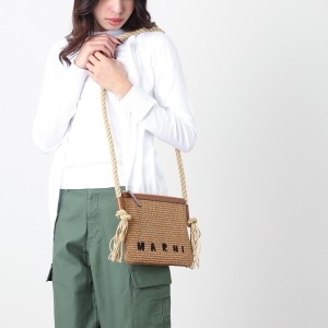 [あす着] マルニ MARNI ショルダーバッグ レディース MARCEL ZIP POCHETTE