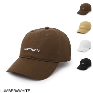 [あす着] カーハート ワークインプログレス Carhartt WIP ベースボールキャップ 6パネルキャップ メンズ CANVAS SCRIPT CAP