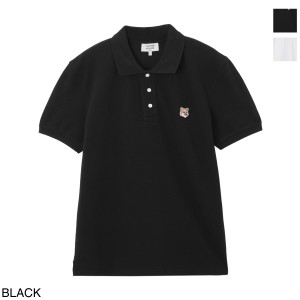 [あす着] メゾンキツネ MAISON KITSUNE ポロシャツ メンズ FOX HEAD PATCH REGULAR POLO