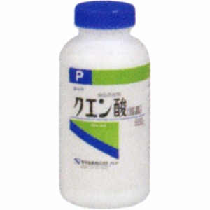 健栄製薬 クエン酸（結晶） Ｐ 【食品添加物】 500g【5個セット】【お取り寄せ】(4987286407890-5)