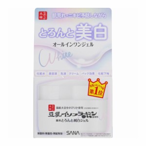 常盤薬品 サナ なめらか本舗 とろんと濃ジェル 薬用美白 Ｎ 100g【お取り寄せ】(4964596700279)