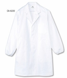 白衣 中華コート CA-6220 男性 女性 兼用  綿100％ チトセ(ca6220chi)