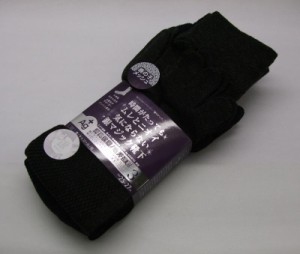 富士手袋工業 5本指靴下 メッシュ 銀イオン繊維使用 3足組 586 黒・チャコール・紺 消臭抗菌(811fujite)