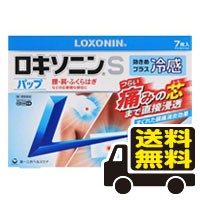 ☆メール便・送料無料☆【第2類医薬品】ロキソニンＳパップ（7枚）代引き不可　セルフメディケーション税制対象