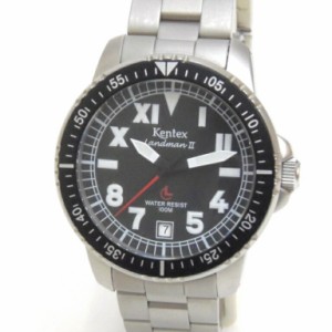 Kentex 腕時計 ｸｵｰﾂ SS S264M MBK3 黒盤【中古】(54727)