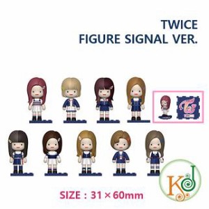 TWICE FIGURE（SIGNAL VER.）トゥワイス フィギュア/特典：生写真+ロゴステッカー(7070180212)