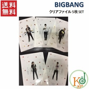 【おまけ付き】BIGBANG 公式 GOODSクリアファイル 5枚 SET[全身]/2011BIGBANG CONCERT[BIGSHOW]/おまけ：生写真(10002830) *