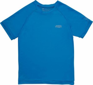 アクア マリンSP ラッシュガード Tシャツ ジュニア 18 ブルー 水着(kw4620-51)