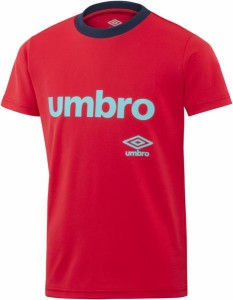 アンブロ サッカー WR ジュニア用 ワードロゴドライ Tシャツ サッカー・フットサル 20SS MRED Tシャツ(umjpja56-mred)