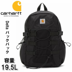 カーハート Carhartt WIP リュック バッグ バックパック かばん ブラック 黒 スケート ストリート ロゴ 耐水性 通勤 通学 秋冬 アクセサ