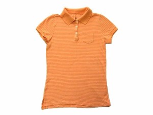 GAP「XS」ボーダー半袖ポロシャツ (Border short-sleeved polo shirt) ギャップ 042262【中古】