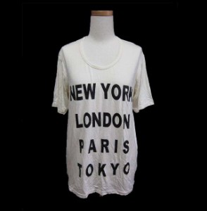 Select NEWYORK LONDON PARIS TOKYO 都市Tシャツ (NEW YORK LONDON PARIS TOKYO Urban T-shirt) カットソー 048359【中古】