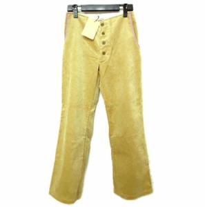 【新品】mociko 定価13800円 クラシックコーデュロイワイドパンツ (Classic corduroy wide pants) モチコ 054744