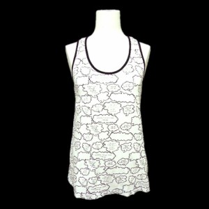 SLY「M」メッセージタンクトップ、Ｔシャツ (Message tank top, T-shirt) スライ 055217【中古】