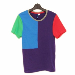 DIVIDED by H＆M「XS」クレイジーパッチワークＴシャツ (Crazy patchwork T-shirt) ディバイデッド バイ エイチアンドエム 055256