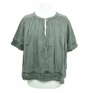 NATIONAL STANDARD アンティークポンチョカットソー (Antique poncho cut-and-sew) ナショナルスタンダード Ｔシャツ ブラウス 057097