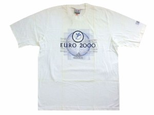 【新品】廃盤 vintage adidas ユーロ 2000 限定 Tシャツ デッドストック (ヴィンテージ アディダス) 057368