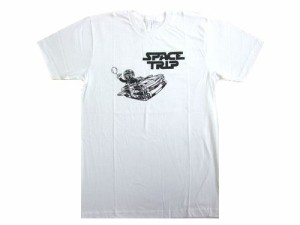 【新品】廃盤 American Apparel「M」SPACE TRIP T-SHIRT (アメリカン アパレル スペーストリップ Ｔシャツ) 058327