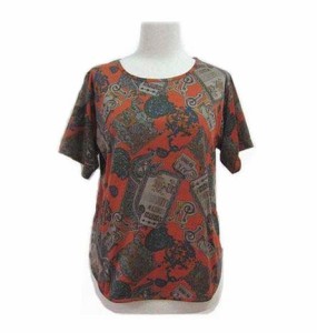 wavegal「S」バロックパターンカットソー (Baroque pattern cut-and-sew, T-shirt) Ｔシャツ 058488【中古】