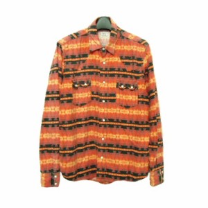 D'sh URBAN RESEARCH「40」チマヨパターンネルシャツ (Flannel shirt) ディッシュ アーバンリサーチドアーズ ブラウス 060412【中古】