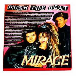 MIRAGE PUSH THE BEAT (アナログ盤レコード SP LP) 061036【中古】