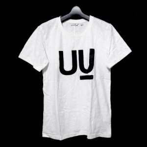 新品同様 廃盤 uu uniqlo undercover アンダーカバー ユニクロ 「S」 UU T-shirt  限定 UU ロゴ Tシャツ 062545【中古】