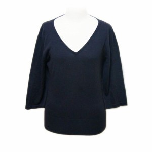 Rope' Picnic「38」Knit sweater with the belt (ロペピクニック ベルト付きニットセーター) 063727【中古】