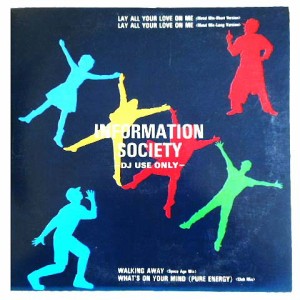 INFORMATION SOCIETY LAY ALL YOUR LOVE ON ME (アナログ盤レコード SP LP) 066200【中古】