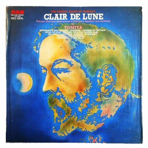 TOMITA CLAIR DE LUNE (アナログ盤レコード SP LP) 067472【中古】