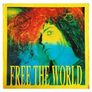 OLIVER ADAMS FREE THE WORLD (アナログ盤レコード SP LP) 067869【中古】