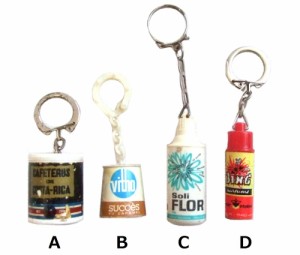 70's vintage French key ring 70年代 ヴィンテージ フレンチ キーリング (ビンテージ キーホルダー フランス ブルボン) 068270【中古】