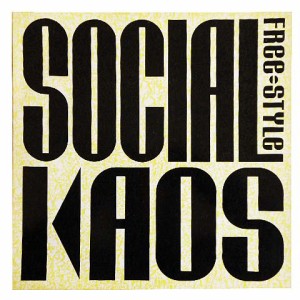 SOCIAL KAOS FREE-STYLE (アナログ盤レコード SP LP)■【中古】