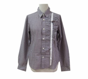 LITTLE HYPHEN Frill blouse リトル ハイフン フリル ブラウス (シャツ) 068666【中古】