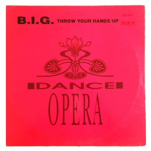 B.I.G. THROW YOUR HANDS UP (アナログ盤レコード SP LP)■【中古】