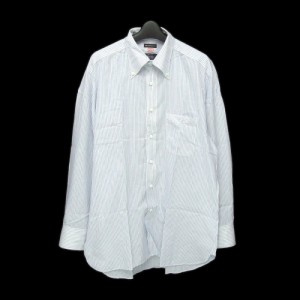 Ferno THE SUIT COMPANY「43/86」Basic stripe shirt フェルノ ザ スーツカンパニー 定番 ストライプシャツ■【中古】