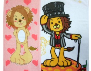 【新品】Do you love c.h Lion Ken TOUR 2010 ライオン ケンツアー 限定 タオルマフラー 2枚セット (L'Arc en Ciel ラルク) 077253