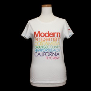 Modern Amusement モダンアミューズメント「M」カラフルロゴ Tシャツ (半袖カットソー ステューシー) 081670【中古】